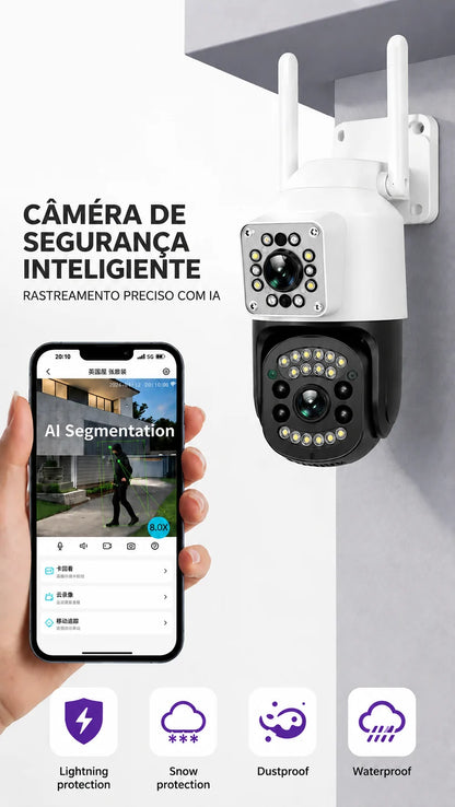 Militar Guard: Cámara de Seguridad - 2 en 1 + Regalo🎁